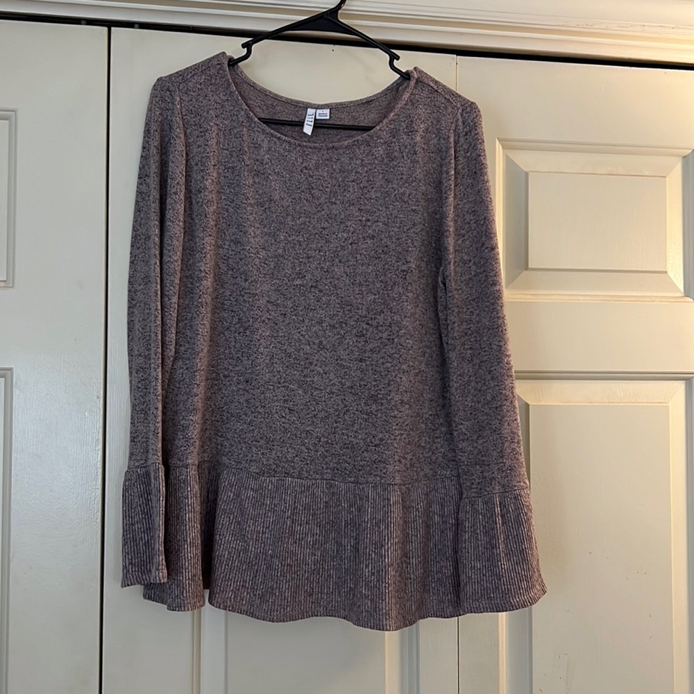 Elle tunic lightweight sweater pinkish